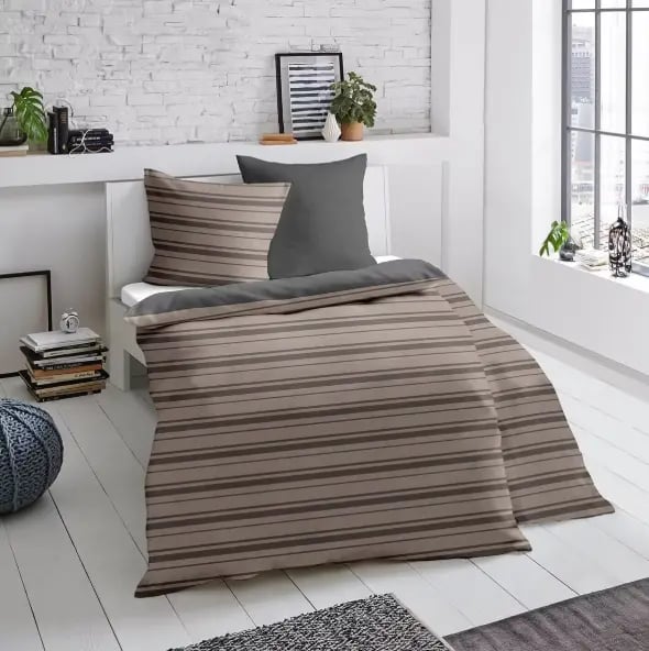 Traumschlaf Melange Feinbiber Bettwäsche Konstanz